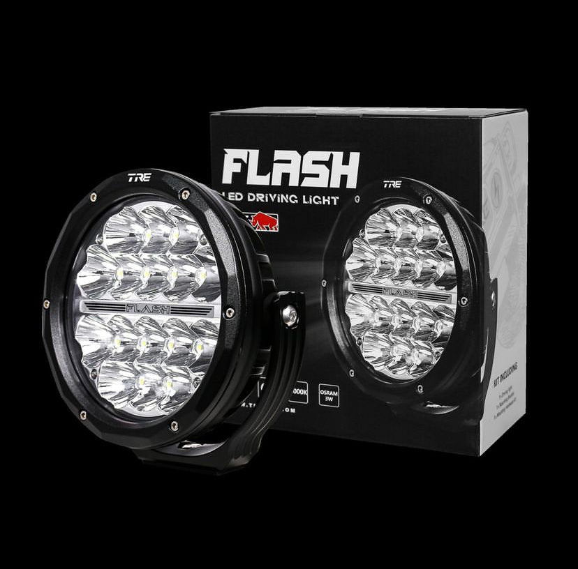 Flash 7in LED Driving Light Kit – Zepka Customs / TRE4X4 USA