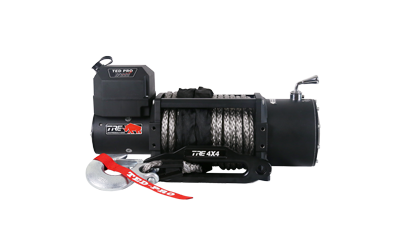 17,000 Ted pro synthetic rope winch
